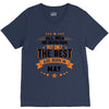All Men Created Equal But The Best Born In May V-Neck Tee