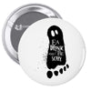 eat drink and be scary 2 Pin-back button