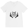 Crawl Walk Hunt V-Neck Tee