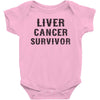 Liver Cancer Survivor Baby Onesie