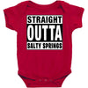 straight outta salty springs Baby Bodysuit
