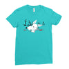 harmless little bunny Ladies Fitted T-Shirt