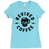 revived by coffee Ladies Fitted T-Shirt