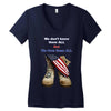 We Owe Them All Women's V-Neck T-Shirt