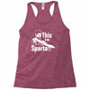 this is sparta  film Racerback Tank