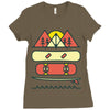 outdoor style Ladies Fitted T-Shirt