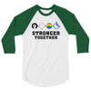 Stronger Together 3/4 Sleeve Shirt