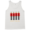 pixelated kraftwerk turquoise kids Tank Top