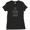 go pound sang Ladies Fitted T-Shirt