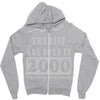 legends are born in 2000 hoodie 6 Zipper Hoodie