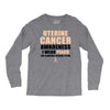 Uterine Cancer Awareness I Wear Peach For Some Special To Me Long Sleeve Shirts