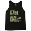 10 kinds of people binary Tank Top