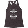 i don't need a license to carry my 9mm Racerback Tank