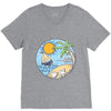 summer ornament V-Neck Tee