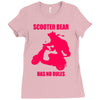 bear has no rules Ladies Fitted T-Shirt