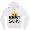 The Best Son Zipper Hoodie