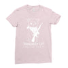 terrorist cat Ladies Fitted T-Shirt