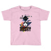who loves husky Toddler T-shirt
