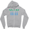blue pikmin Zipper Hoodie