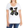 Colorful Cat Ladies Curvy T-Shirt