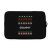 ugly christmas grammy Laptop sleeve