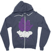 doves in mourning Zipper Hoodie