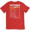 October Girl Facts Libra V-Neck Tee