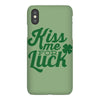 kiss me for luck iPhoneX