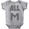 deku all m t shirt hero academia Baby Bodysuit