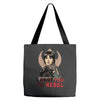 i want you to rebel Tote Bags