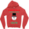 christmas baking team crew snowman Zipper Hoodie