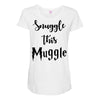 Snuggle this Muggle Maternity Scoop Neck T-shirt