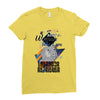 who loves labrador retriever Ladies Fitted T-Shirt