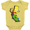 skater bart Baby Bodysuit