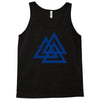 valknutr knoten der gefallenen odin nordisch symbol aspekte wotan Tank Top