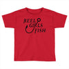 reel girls fish Toddler T-shirt