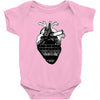 eiffel heart Baby Bodysuit