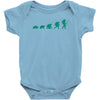 evolution of turtles Baby Bodysuit