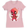 deadpool Ladies Fitted T-Shirt