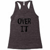 over it slim fit Racerback Tank