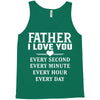 I Love You Father Tank Top