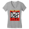 duff parody deff Women's V-Neck T-Shirt