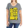 the cartridge family Ladies Curvy T-Shirt