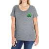 Final Space Mooncake Pocket Ladies Curvy T-Shirt
