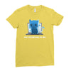 pay attention to me Ladies Fitted T-Shirt