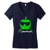 cider (cyder cyber) punk drinking apple west country rough scrumpy Women's V-Neck T-Shirt