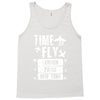 TIME TO FLY TO LONDON PARIS NEW YORK Tank Top