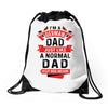 I'm a German Dad Just Like a Normal Dad Except More Awesome Drawstring Bags