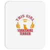 This Girl Loves Yorkshire Terriers Mousepad