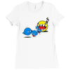 pac chain comp Ladies Fitted T-Shirt
